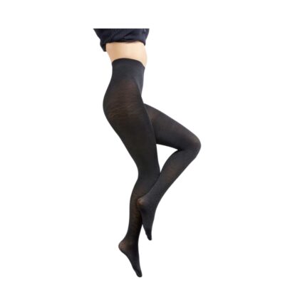 Sneaky Fox strømpebukser - Mac leopard tights –18262 – Black