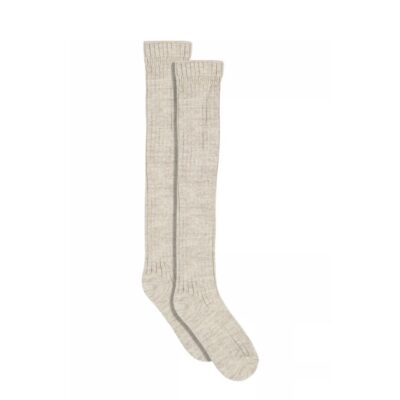 MP Denmark knæstrømper - Megan knee socks – 69508 – Light Brown Melange