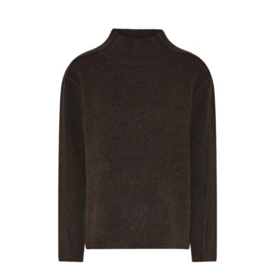 Humble strik - MazieHBS Pullover – 10896 – Dark Brown