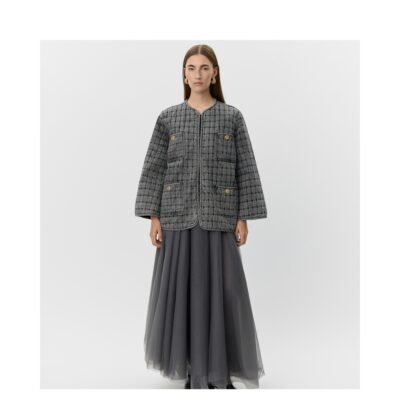 Sofie Schnoor jakke - S254221 (Grå) Sofie Schnoor jakke - AlajaSW Jakke - S254221 - Washed black