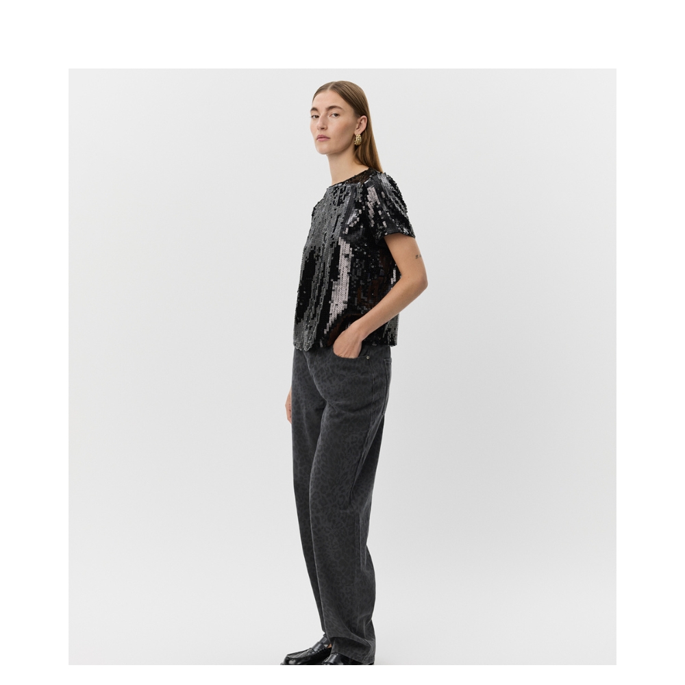 Sofie Schnoor top - S254201 (Sort) Sofie Schnoor pillet bluse - JoySW Jakke – S254201 – Black