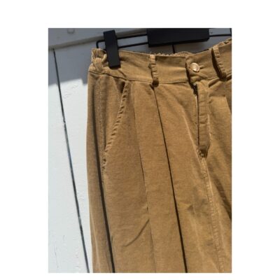 Amaze fløjls nederdel - Ellinor corduroy skirt – 241196V – Camel