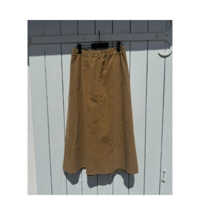 Amaze fløjls nederdel - Ellinor corduroy skirt – 241196V – Camel