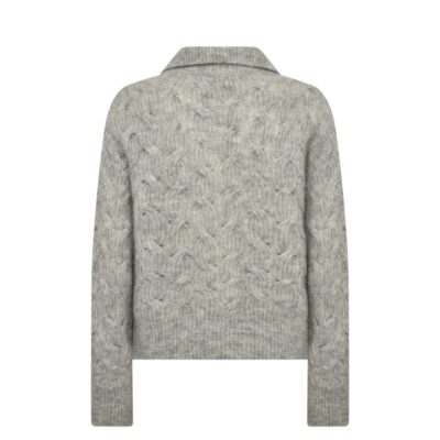 Lavete Room strik polo - LR-Niva 1 - 301413 - L9950 - Light Grey Melange