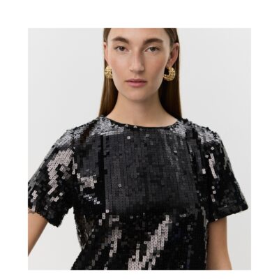Sofie Schnoor top - S254201 (Sort) Sofie Schnoor pillet bluse - JoySW Jakke – S254201 – Black