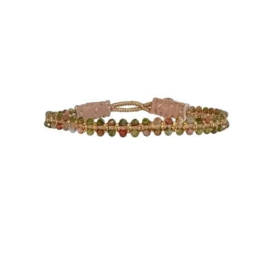 Ibu Jewels armbånd - AA12 Cap Pure (Unakite) - Billede 2