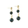 Tim & Simonsen øreringe - Jackie 2-stone Earring – TSJ215 – Moss Agat