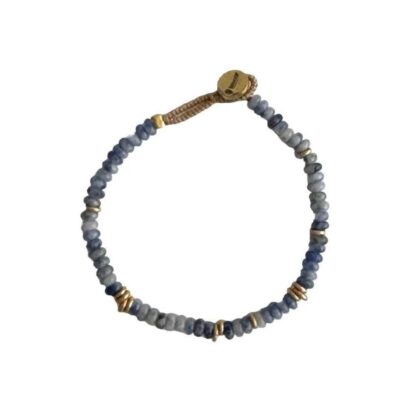 Ibu Jewels armbånd - AD-C Lulu Earth (Blue Sodalite)