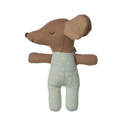 Maileg Sleepy wakey baby mus i tændstikæske – 17-5001-00 – Blå