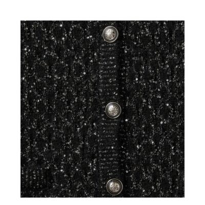 Sofie Schnoor cardigan jakke - CarnetSW Cardigan - S254505 - Black glitter