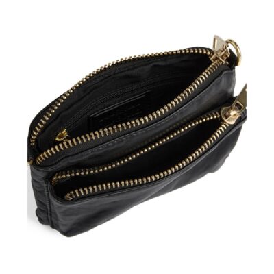 Depeche clutch - 16734 (Sort/Guld) Depeche skindtaske - Crossover/clutch – 16734 – 097 Gold