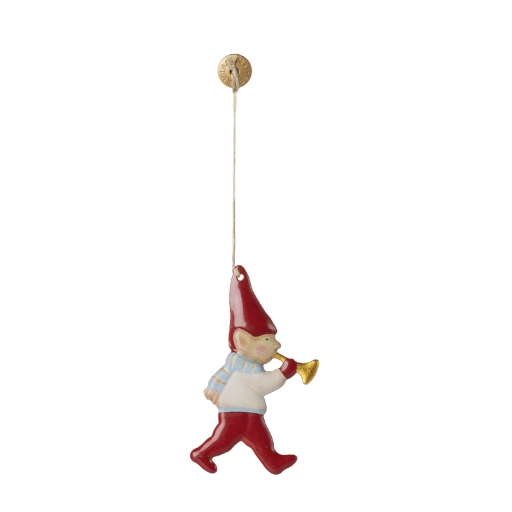 Maileg nisse – Metalophæng (Trompet) Maileg Metal ornament, Nisse – 14-5511-00 – Trompet