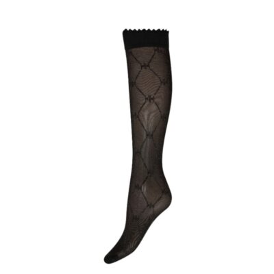 Hype the Detail knæstrømper - Htd Knee High W/Lurex Hh 25App - 46051-0-1103 - Black