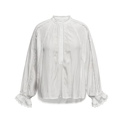 Gossia bluse - SigneGO (Råhvid)