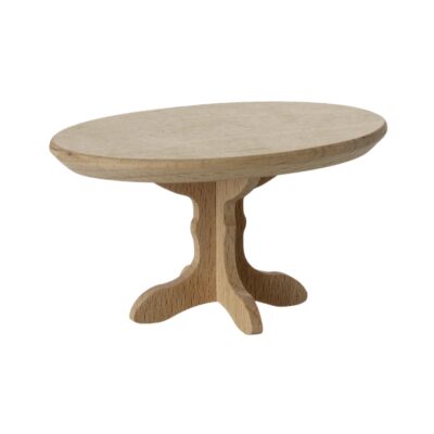 Maileg sofabord - Ovalt sofabord, Mus - 11-5006-00 - Natur