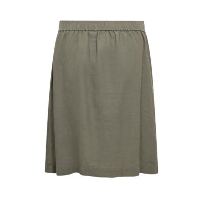 Levete Room nederdel i hør LR-Naja 50 - 201107 - L703 Summer Olive udsalg black friday