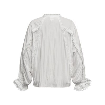 Gossia bluse - SigneGO (Råhvid)