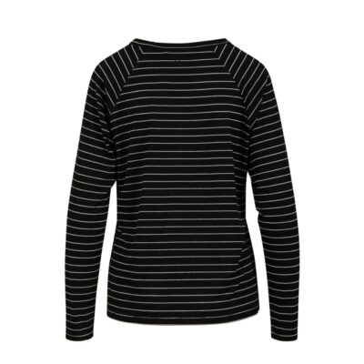 CC Heart bluse - CC Heart Valerie – CCH1210-255 – Black Lurex stripe