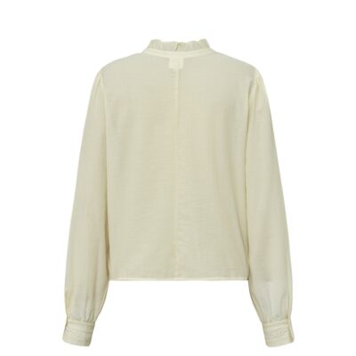 Gossia bluse - BeateGO Blouse – G2697 – Creme