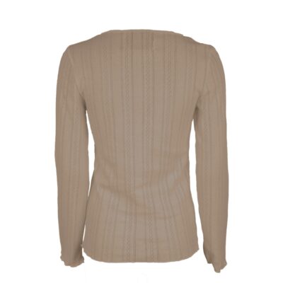 La Rouge bluse - Lotus T-shirt L/S – LR1380 (Sand)