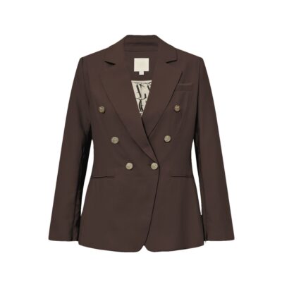Gossia blazer – PaulaGO (Mørkebrun)