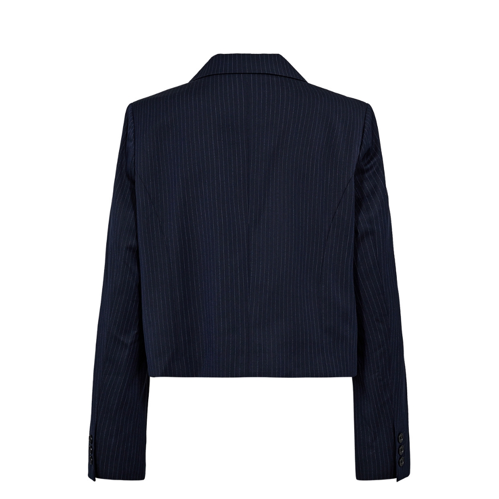 Ivy Copenhagen blazer - IVY-Paula (Navy) Ivy Copenhagen blazer - IVY-Paula Short Blazer - I235584 - Deep Navy Blue