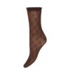 Hype the Detail strømper - socks logo 25d - 3-21013-75-4356 (Brown)