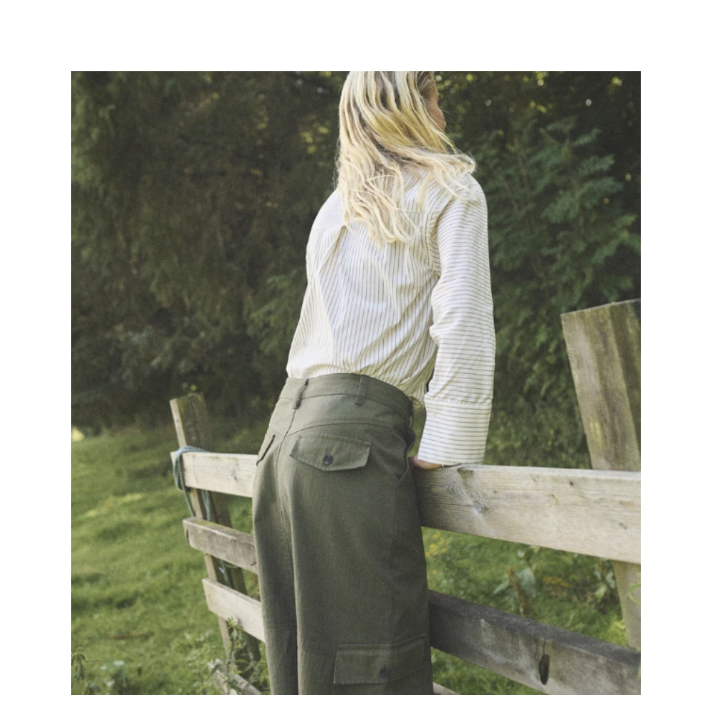 Humble nederdel - NoellaHBS (Mørkegrøn) Humble nederdel - NoellaHBS Skirt – 181009 – Clay