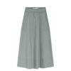 La Rouge nederdel - NOOS Vilma Skirt – LR1095 – Faded Green 