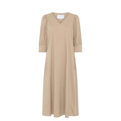 La Rouge kjole - Kamilla S/S Dress – LR1738 – Dark Sand