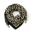 Tim og Simonsen tørklæde - Franny Jewelry Scarf – TSJ592 – Black/Beige