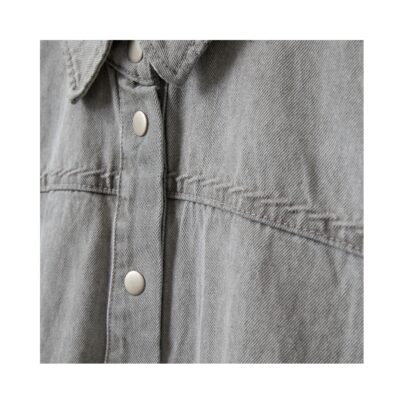 Sofie Schnoor skjorte - MelissaSW (Lysegrå) Sofie Schnoor denim skjorte - MelissaSW – S261266 – Stone Grey