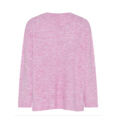 Humble strik - NinettHBS Oversize Pullover – 10977 – Soft pink melange