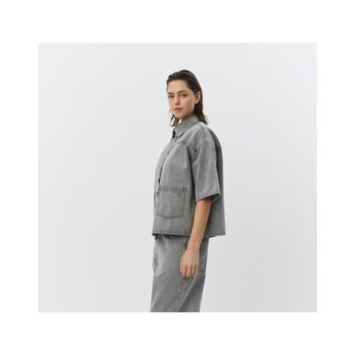Sofie Schnoor skjorte - MelissaSW (Lysegrå) Sofie Schnoor denim skjorte - MelissaSW – S261266 – Stone Grey
