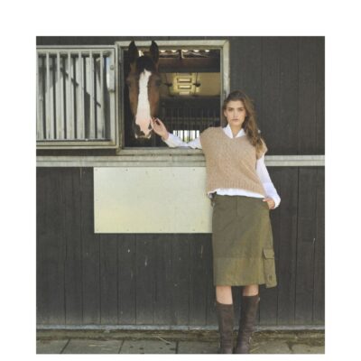 Humble nederdel - NoellaHBS (Mørkegrøn) Humble nederdel - NoellaHBS Skirt – 181009 – Clay