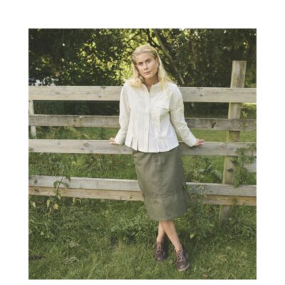 Humble nederdel - NoellaHBS (Mørkegrøn) Humble nederdel - NoellaHBS Skirt – 181009 – Clay
