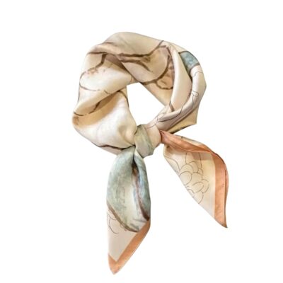 Tim & Simonsen tørklæde - Søs Scarf – TSJ581 – Line art flower