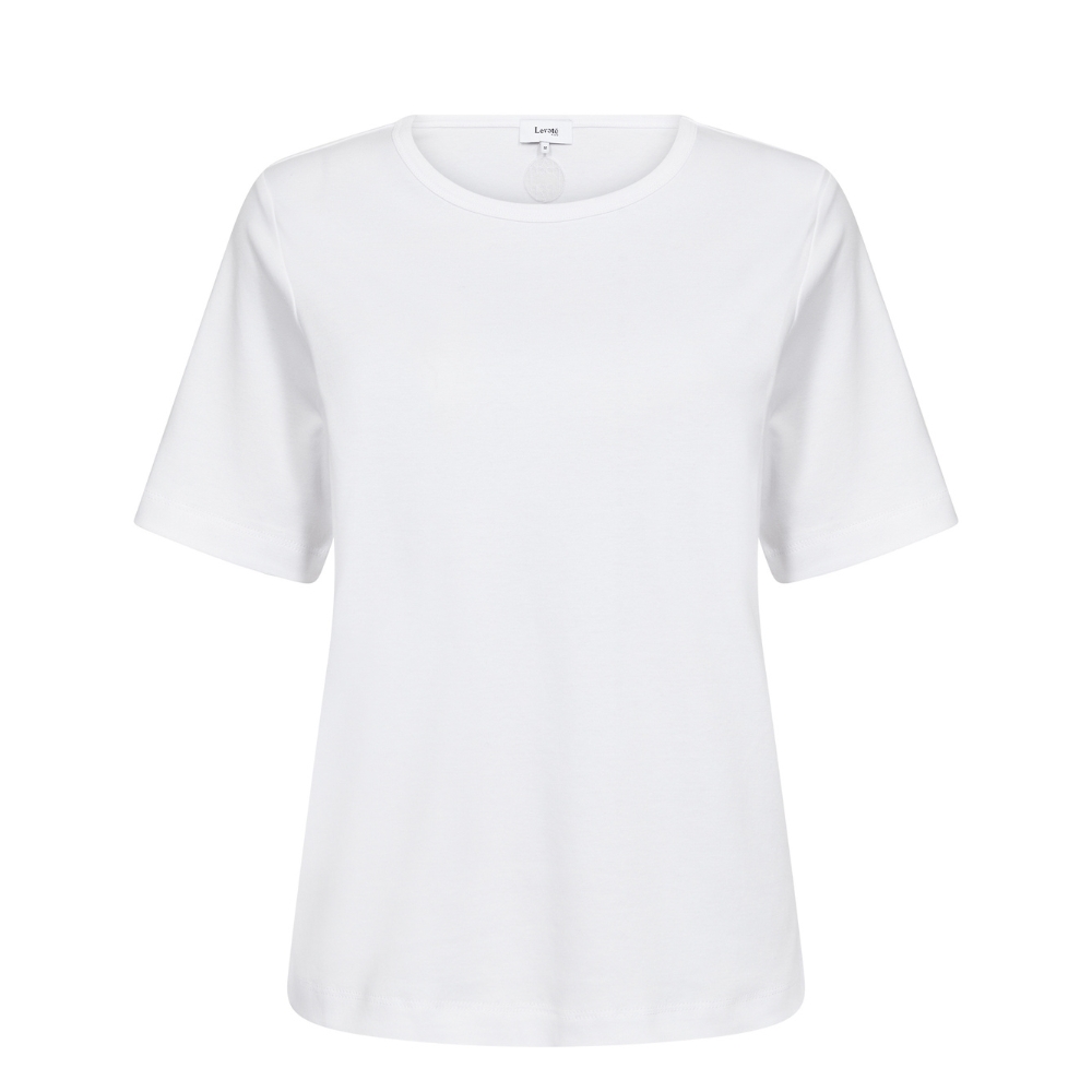 Leveté Room t-shirt - LR-Paloma 1 (Hvid) Levete Room t-shirt - LR-Paloma 1 – 101346 – 1000 White