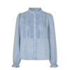 Lollys Laundry skjorte - ArielLL Shirt LS – 26113-1008 – 22 Light blue