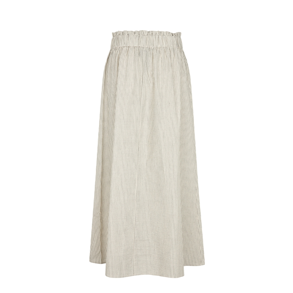 Lollys Laundry nederdel - IslaLL (Creme) Lollys Laundry nederdel - IslaLL Maxi Skirt - 2633-2014 - 80 Stripe