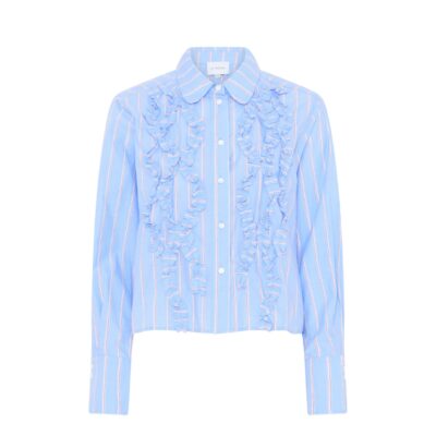 La Rouge skjorte -Cindy Shirt – LR1787 – Blue Stripe