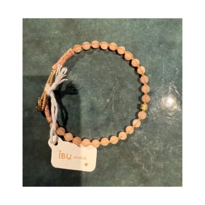 Ibu Jewels armbånd - AV02 Cap Henry (Sunstone)