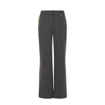 Coster Copenhagen bukser - Bukser med bånd Petra Fit - 261-3102 - Grey Melange