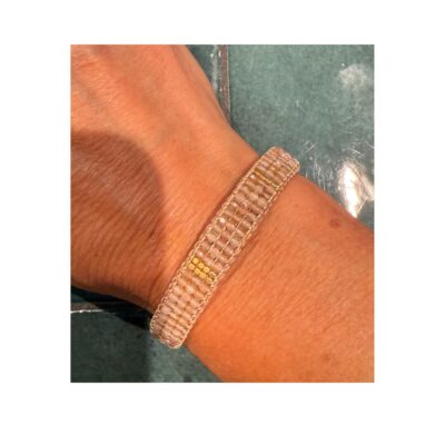 Ibu Jewels Armbånd AP02 Nina (Beige)