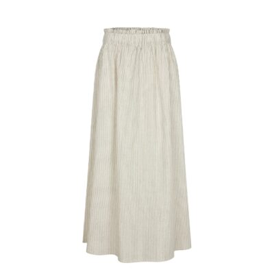 Lollys Laundry nederdel -  IslaLL Maxi Skirt - 2633-2014 - 80 Stripe
