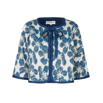 Lollys Laundry jakke - Trine LL Short Jacket 3/4 – 26185-6025 – 20 Blue