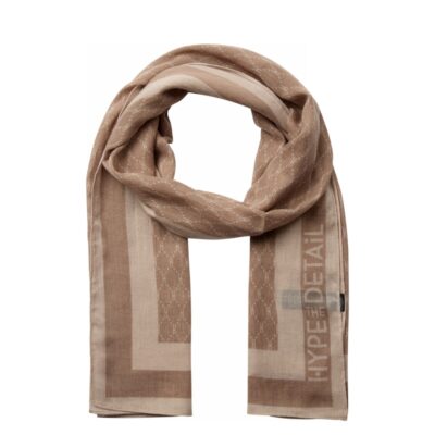 Hyoe the Detail tørklæde - Scarf w/logo – 3-950-83 - 3 (Beige)