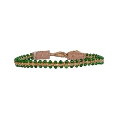 Ibu Jewels Armbånd AA16 (Grøn)