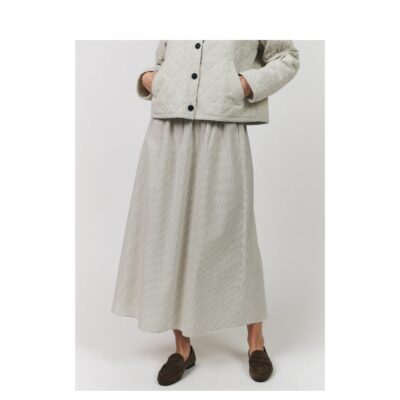Lollys Laundry nederdel - IslaLL (Creme) Lollys Laundry nederdel - IslaLL Maxi Skirt - 2633-2014 - 80 Stripe