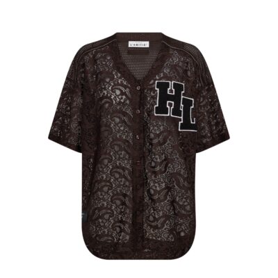 Hauté L’ Amitié bluse – HL10466 (Mørkebrun)